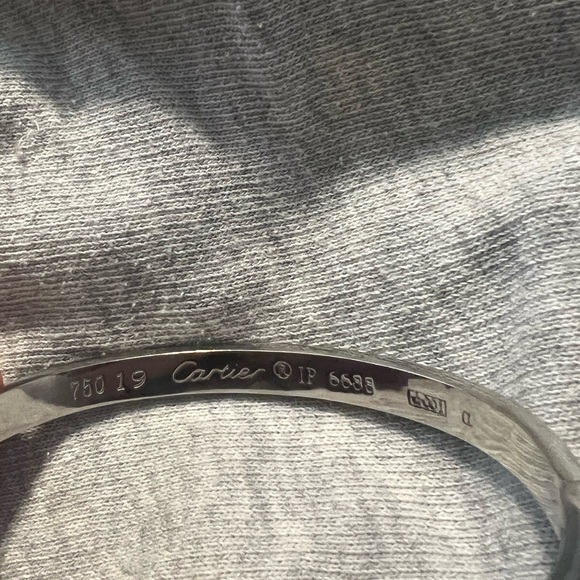 Silver Bangle Cuff - Picture 5 of 5